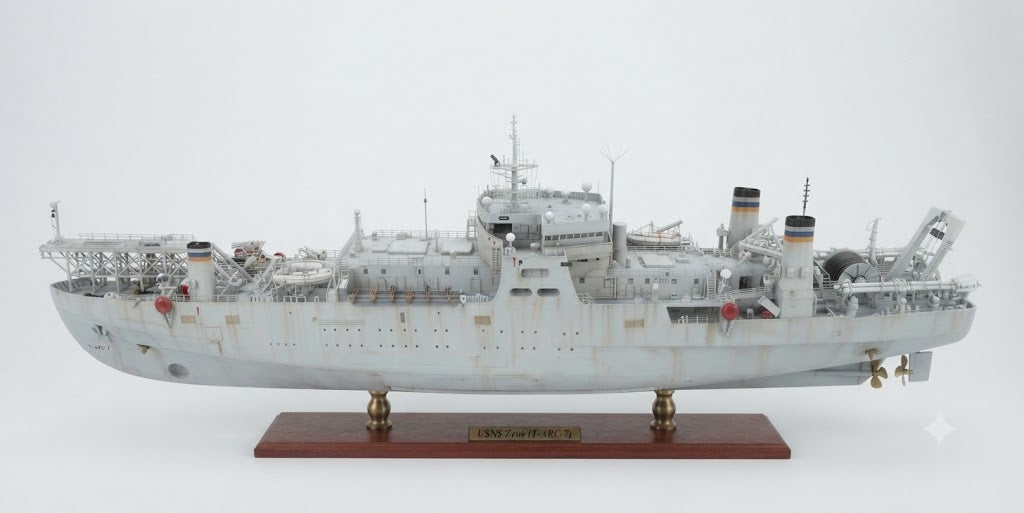 USNS Zeus (T-ARC-7) 30 Inches Ship Model
