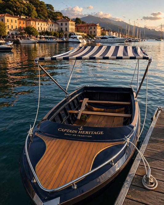 16ft Composite Boat with Canopy