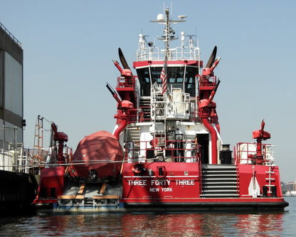 Three Forty Three (Ranger 4200-class fireboat) 36 Inches Ship Model