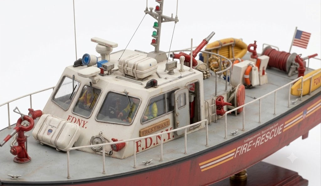 Kevin C. Kane Fireboat 30 Inches Ship Model