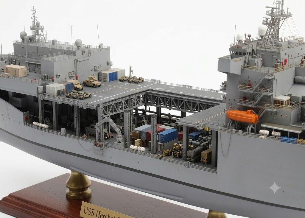 USNS Hershel Woody Williams 30 Inches Ship Model