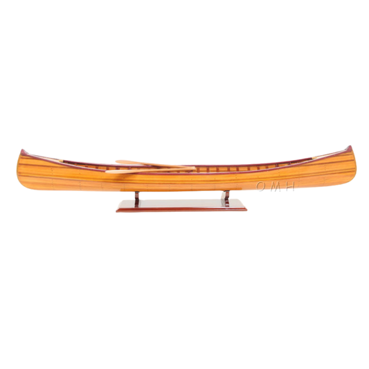 Canoe Model with Ribs