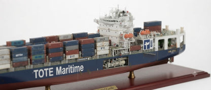 Perla del Caribe 30 inches Container Ship Model