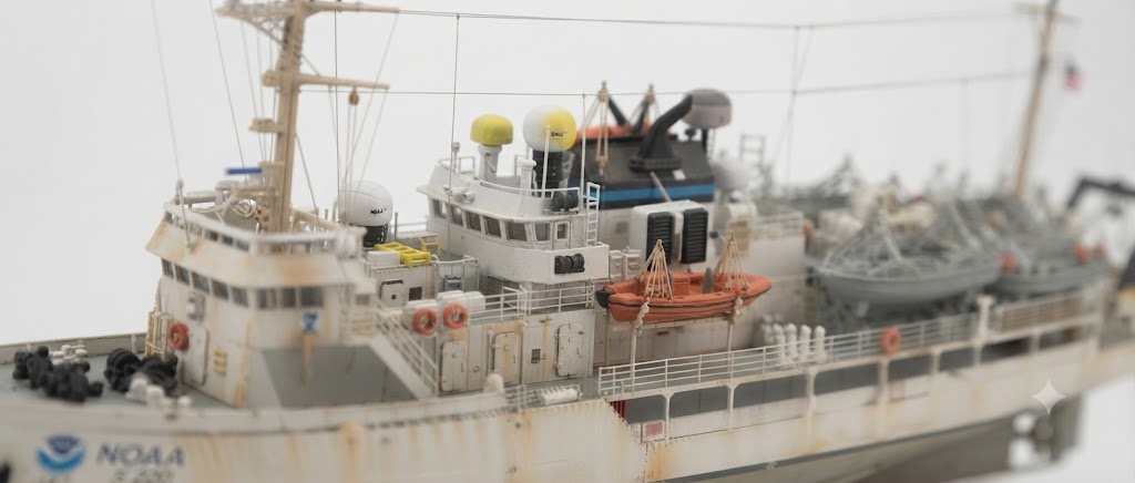 NOAA Ship Fairweather (S 220) 30 Inches Ship Model