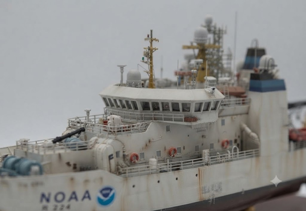 NOAA Ship Oscar Dyson (R 224) 30 Inches Ship Model