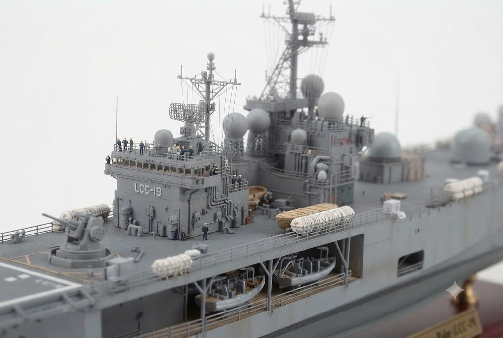 USS Blue Ridge (LCC-19) Command 30 inches Ship Model