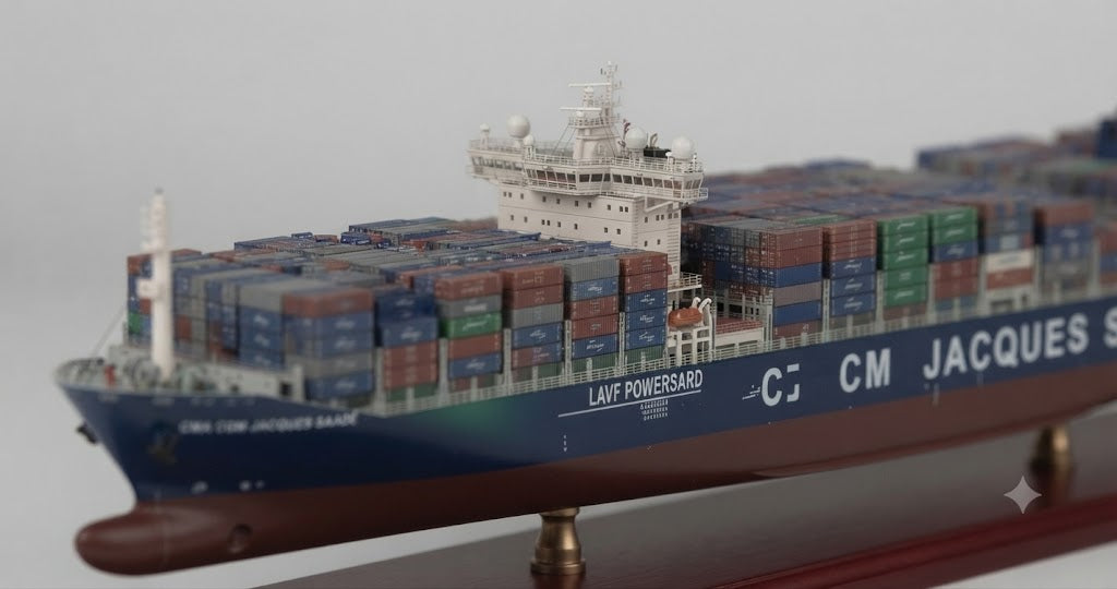 CMA CGM Jacques Saadé 36 inches Container Ship Model