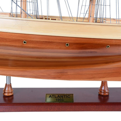 Atlantic Yacht Sailboat Model Schooner