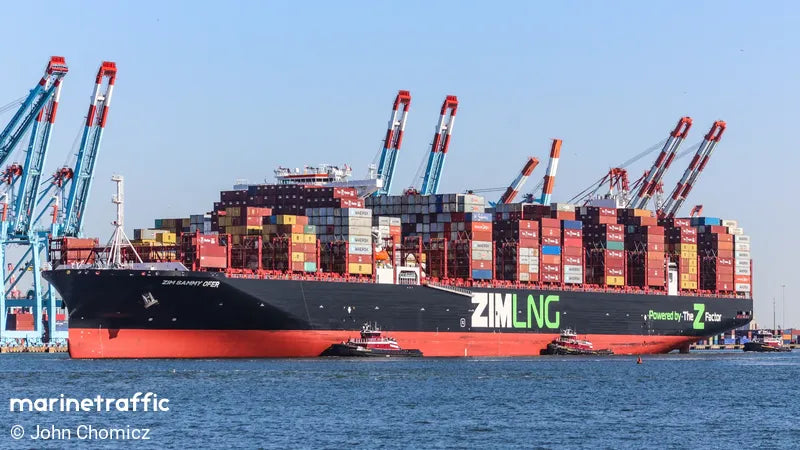 ZIM Sammy Ofer 30 inches Container Ship Model