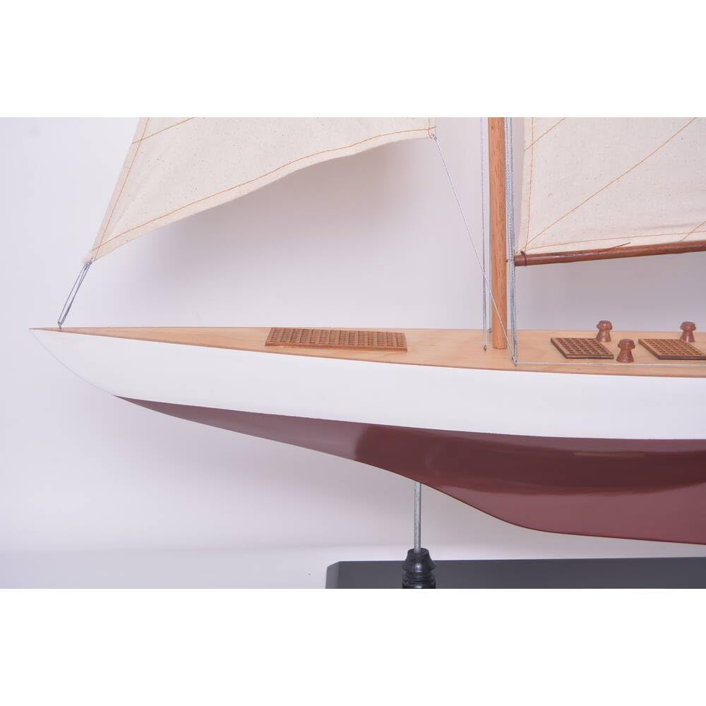 Constellation Painted Large Sailboat Schooner Yacht Model