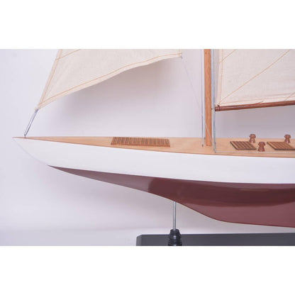 Constellation Painted Large Sailboat Schooner Yacht Model