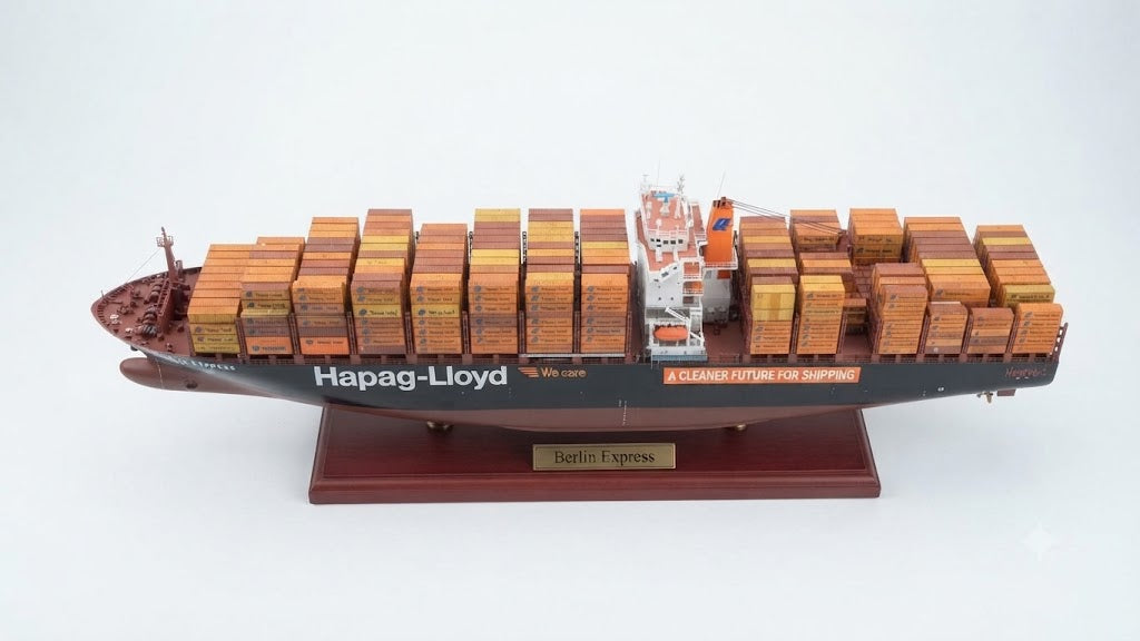 Berlin Express 30 inches Container Ship Model