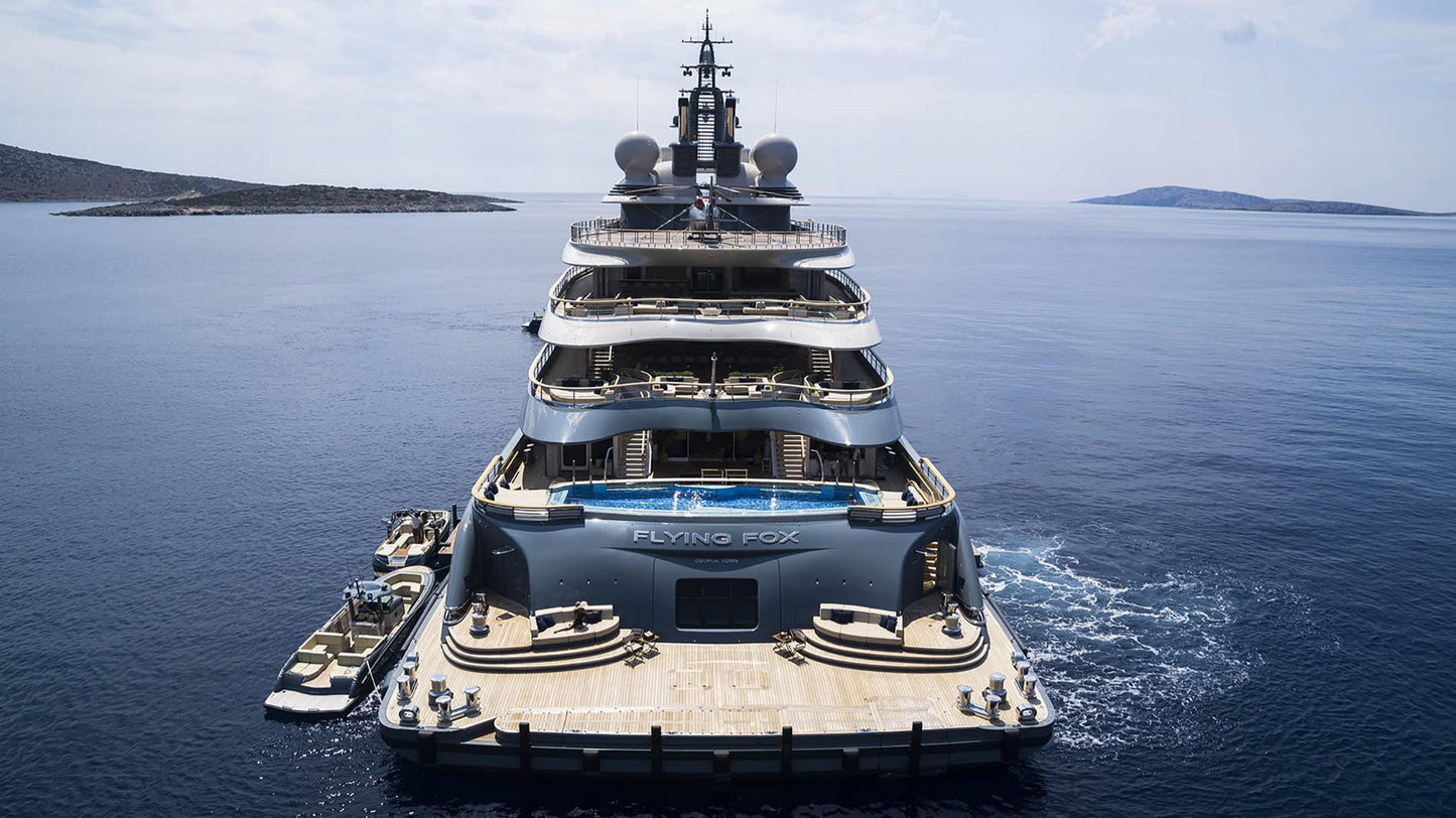 German Lurssen Flying Fox 36 Inches Ship Model