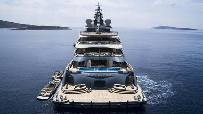 German Lurssen Flying Fox 36 Inches Ship Model
