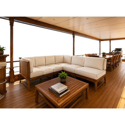 Captain Heritage 28ft Luxury Floating Lounge - Tritoon