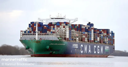 CMA CGM Jacques Saadé 36 inches Container Ship Model