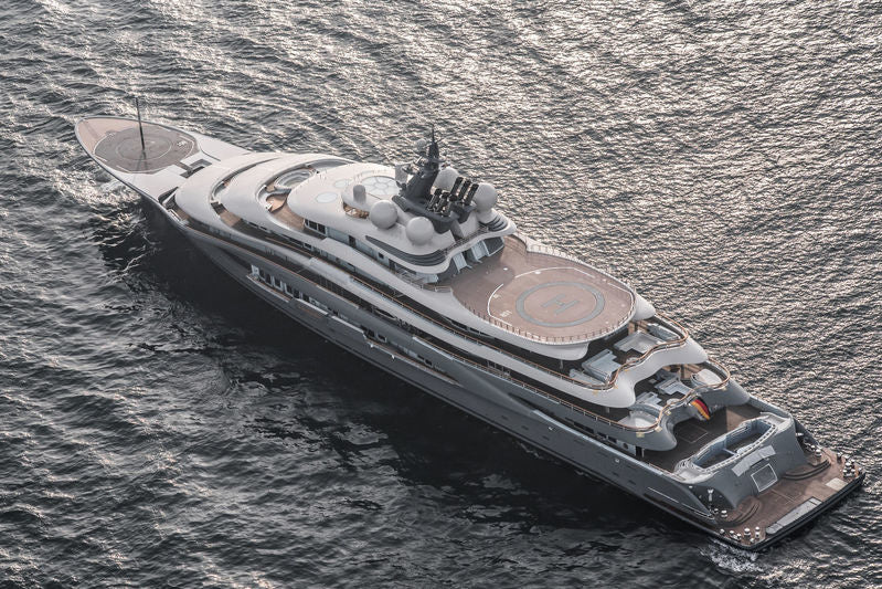German Lurssen Flying Fox 36 Inches Ship Model