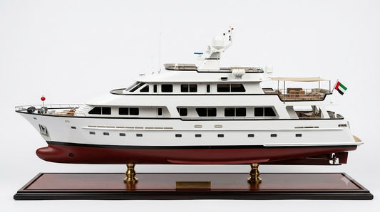 Maquette de bateau Callista 36 pouces vue aérienne britannique