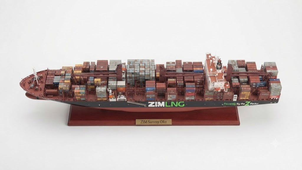 ZIM Sammy Ofer 36 inches Container Ship Model
