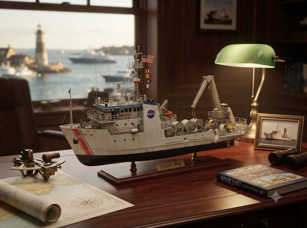 MV Liberty Star 36 Inches Ship Model 36 inches boat model