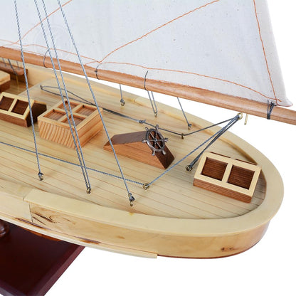 Atlantic Yacht Sailboat Model Schooner