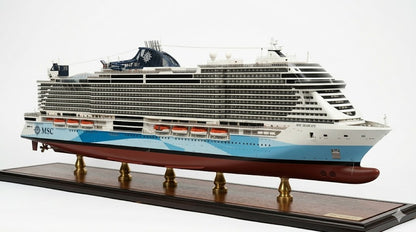 Italian MSC Seascape (Seaside EVO-Class) Cruise Ship 36 Inches Model