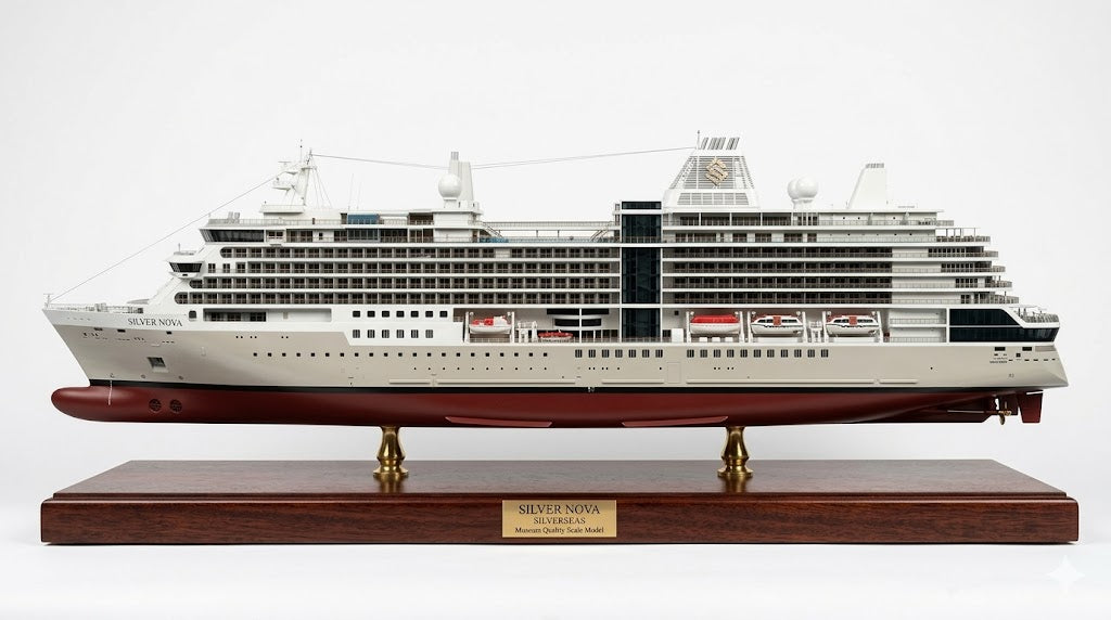 Monaco Silver Nova (Evolution-Class) Cruise Ship 30 Inches Model