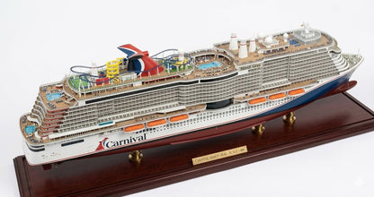 American Carnival Mardi Gras (Excel Class) – Carnival Cruise Line 30 Inches Ship Model