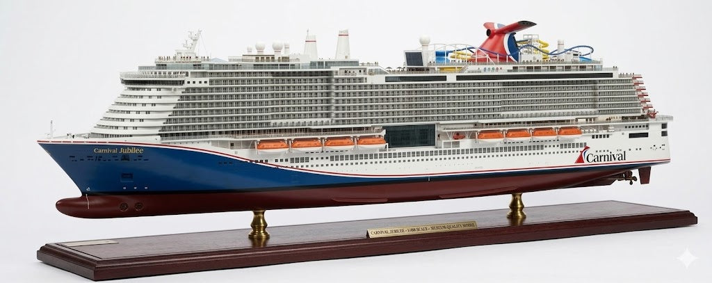American Carnival Jubilee (Excel-Class) Cruise Ship 30 Inches Model