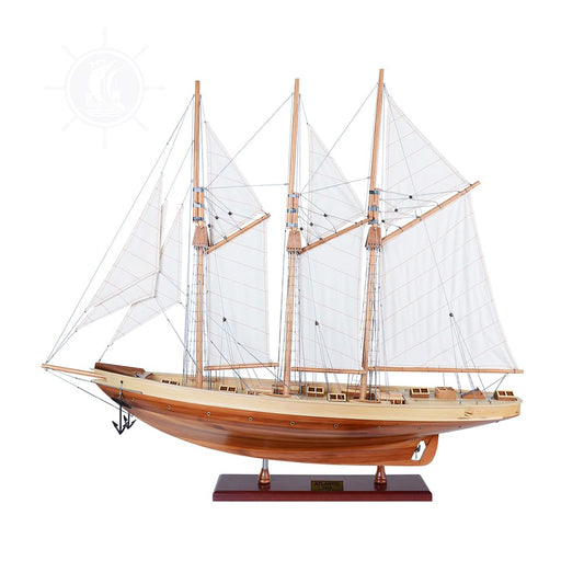 Atlantic Yacht Sailboat Model Schooner