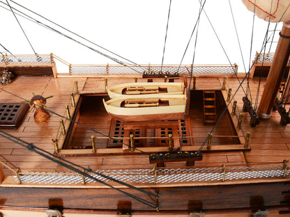 Old Modern Handicrafts HMS Surprise Replica Fully Assembled Model Ship - Museum Quality Ship Model for Home & Office Decoration - 37.0L x 12.0W x 31.0H Inches