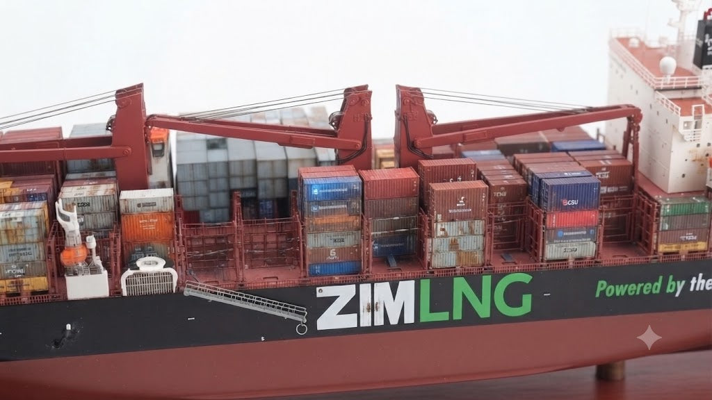 ZIM Sammy Ofer 36 inches Container Ship Model