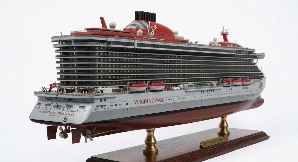 British Valiant Lady (Scarlet-Class) Cruise Ship 36 Inches Model