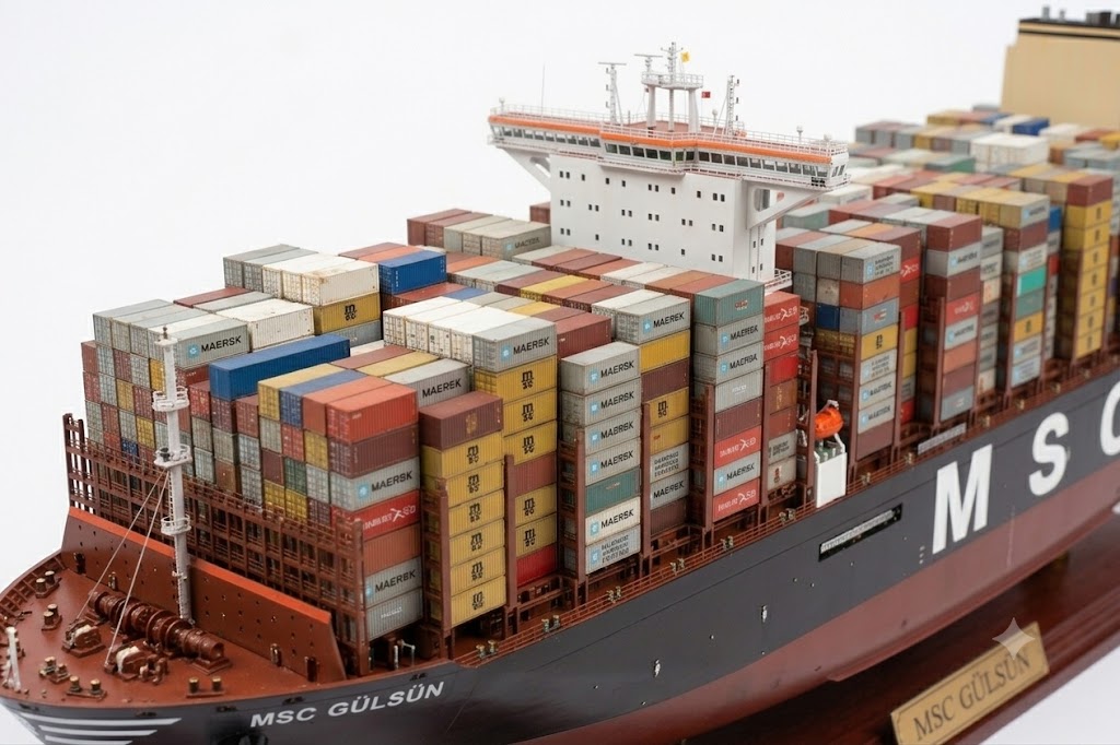 MSC Gülsün 30 inches Container Ship Model