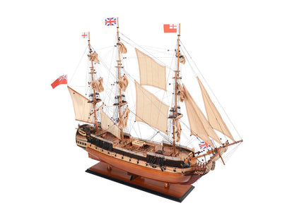 Old Modern Handicrafts HMS Surprise Replica Fully Assembled Model Ship - Museum Quality Ship Model for Home & Office Decoration - 37.0L x 12.0W x 31.0H Inches