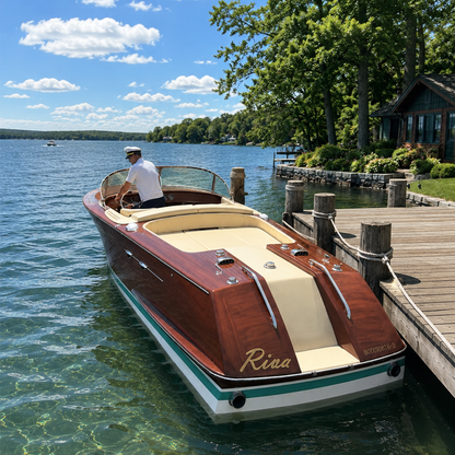 Speedboat V1 27ft Inspired by Riva Aquarama | Custom Build Deposit