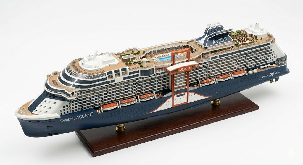 American Celebrity Ascent (Edge-Class) Cruise Ship 30 Inches Model