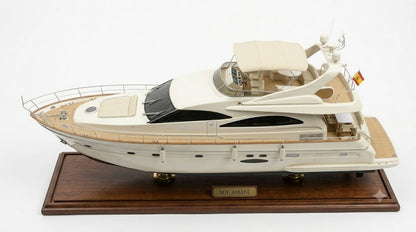 Maquette de bateau Astondoa 73 (série Flybridge) espagnole de 76 cm