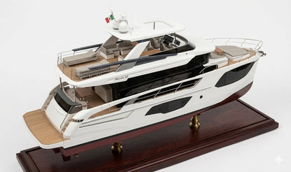 Maquette de bateau Absolute Navetta 64 (Série Navetta) de 30 pouces