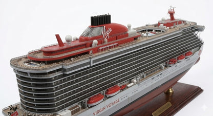 British Valiant Lady (Scarlet-Class) Cruise Ship 30 Inches Model
