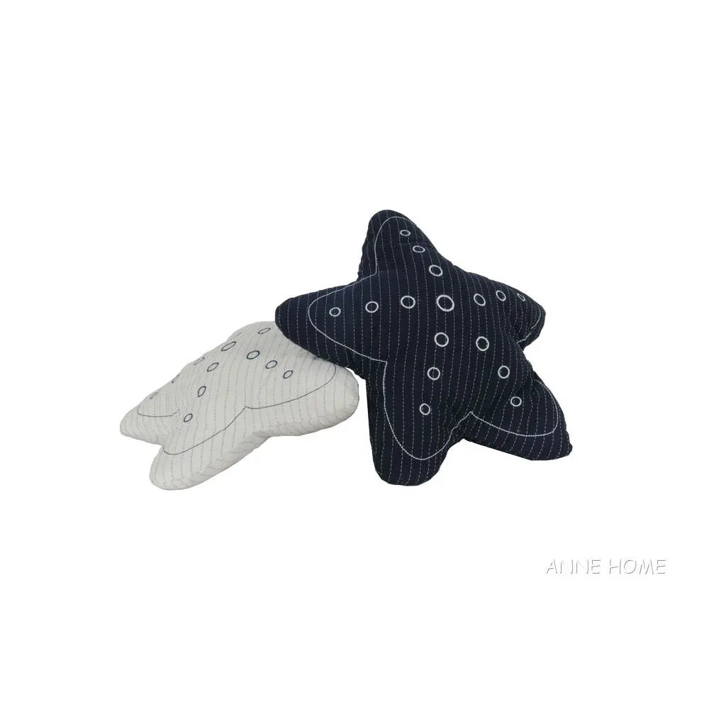 Anne Home - Star Pillow - White