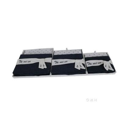 Anne Home - Set of 3 Fabric Boxes With Cover