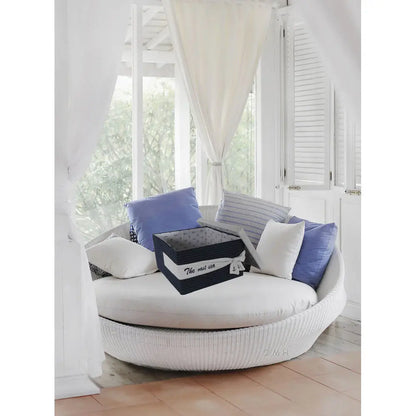 Anne Home - Set of 3 Fabric Boxes With Cover