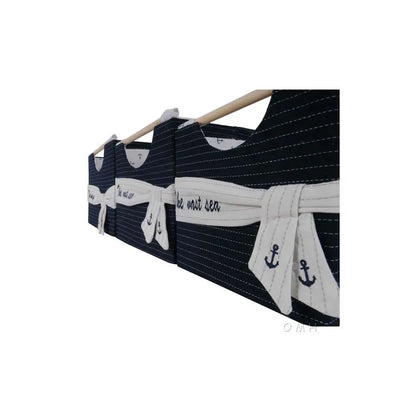 Anne Home - Set of 3 Foldable Fabric Basket