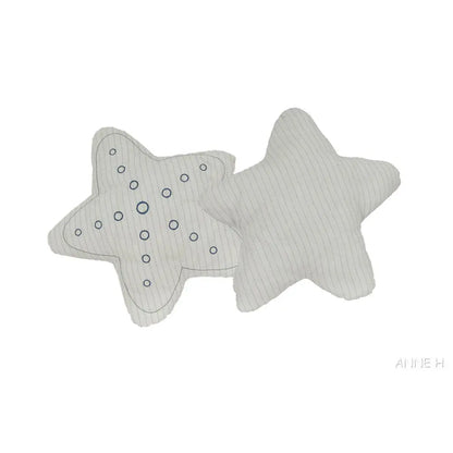 Anne Home - Star Pillow - White Set of 2