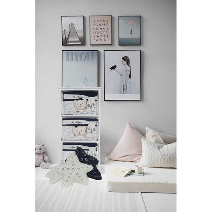 Anne Home - Star Pillow - White Set of 2