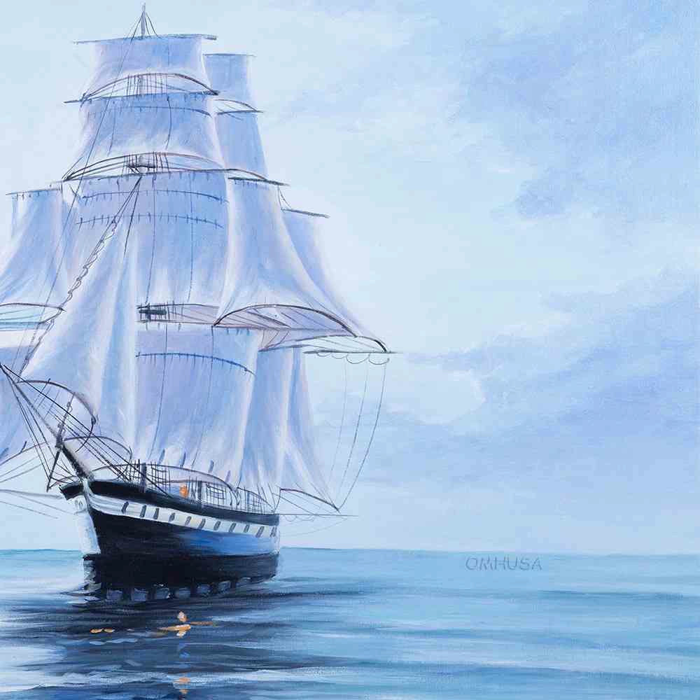 Moonlight's Reflection - Canvas Painting