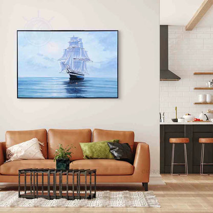 Moonlight's Reflection - Canvas Painting