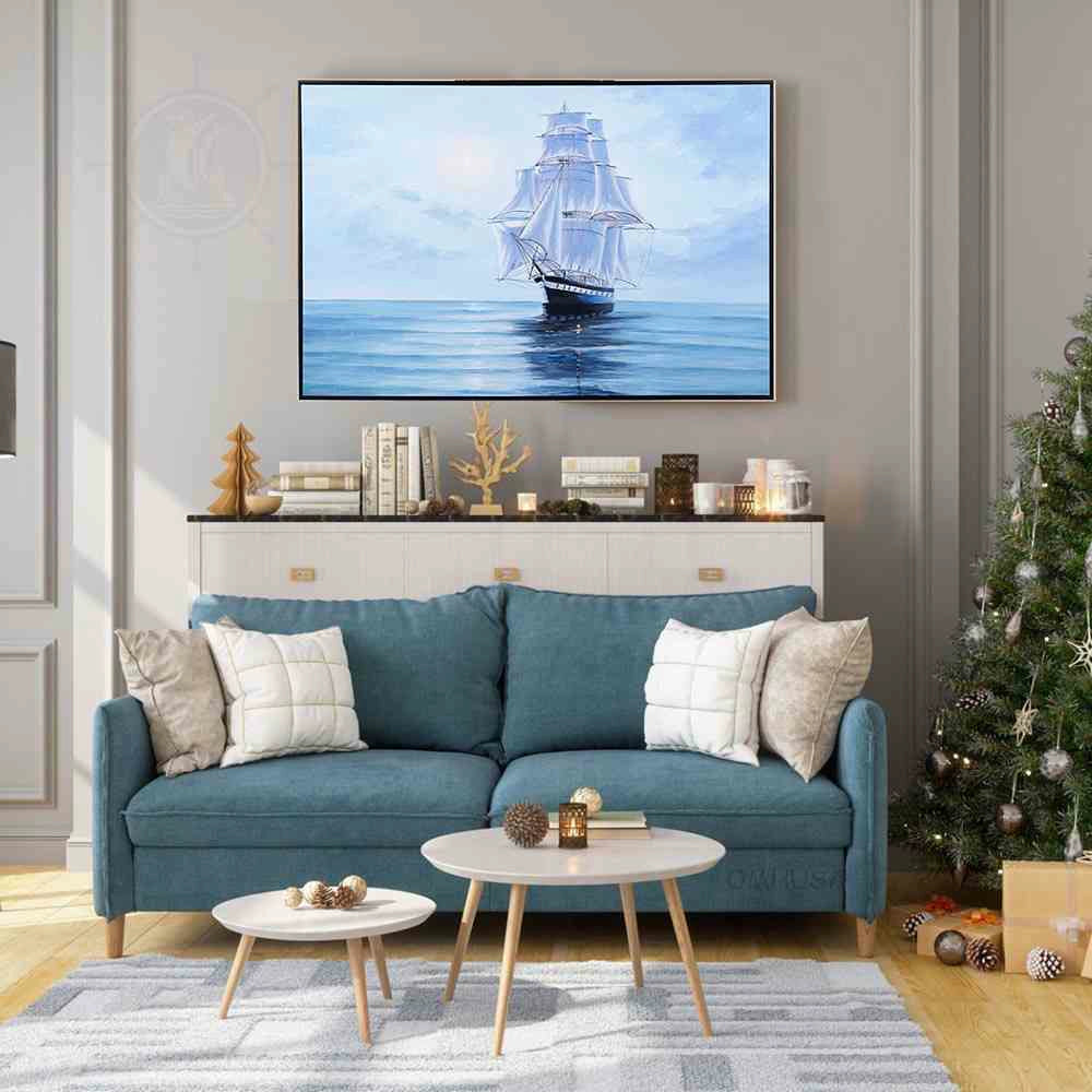 Moonlight's Reflection - Canvas Painting
