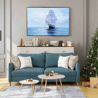 Moonlight's Reflection - Canvas Painting